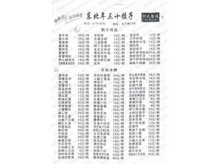东北年三十饺子的外卖单
